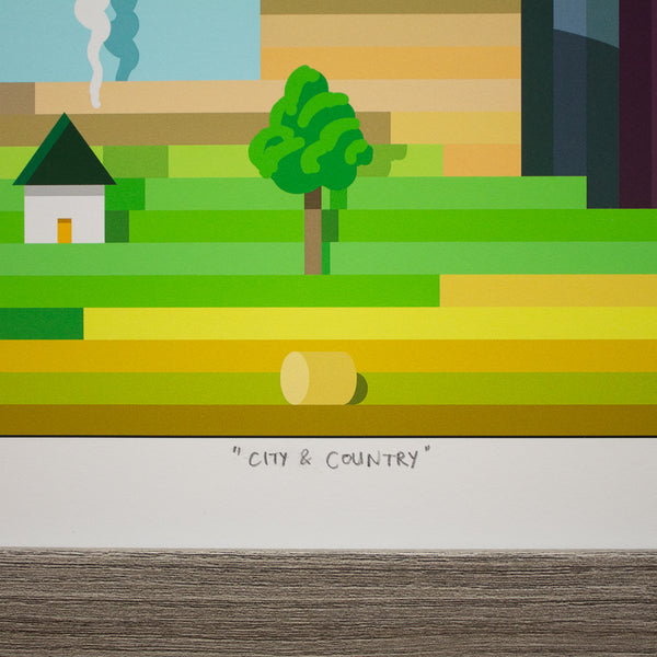 CITY & COUNTRY - Limited Edition Print