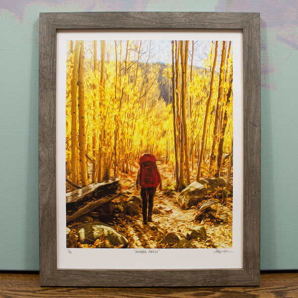 AMBER ABYSS - Limited Edition Print