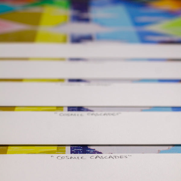 COSMIC CASCADES - Limited Edition Print