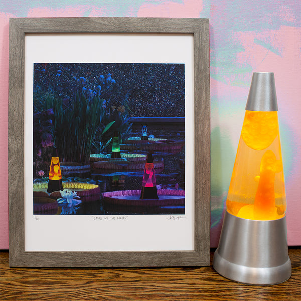 LAVAS ON THE LILIES - Limited Edition Print