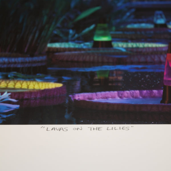 LAVAS ON THE LILIES - Limited Edition Print