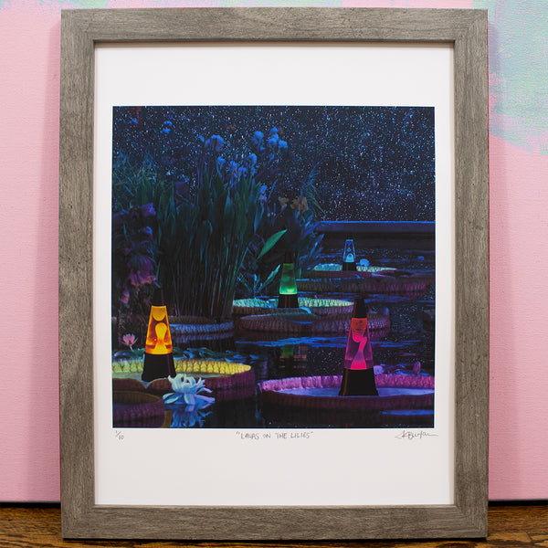 LAVAS ON THE LILIES - Limited Edition Print