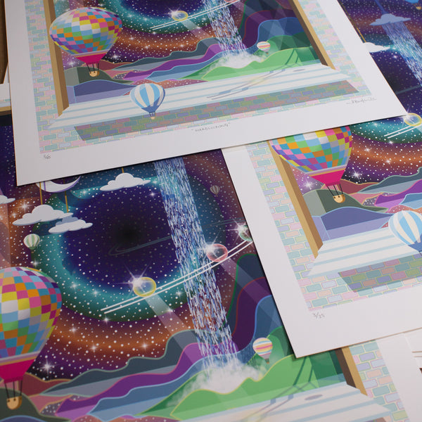 MARBLOONING - Limited Edition Print
