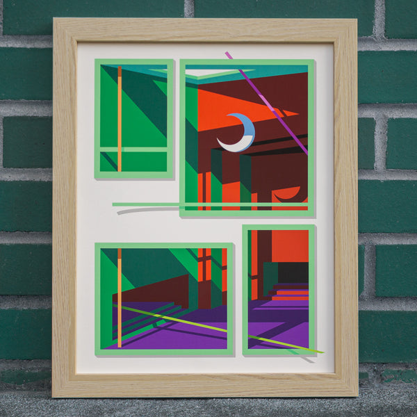 THE MOON ROOM - Limited Edition Print
