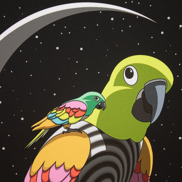 PARROT SQUARED - Limited Edition Print
