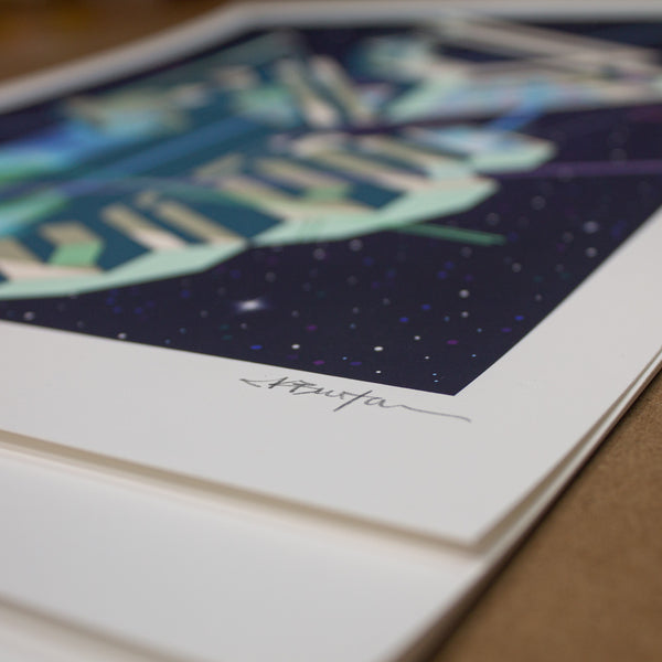 SPACE SPA 3000 - Limited Edition Print