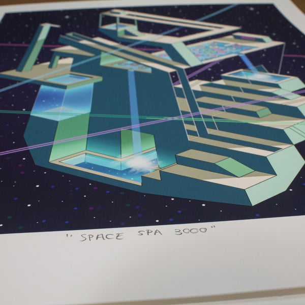 SPACE SPA 3000 - Limited Edition Print