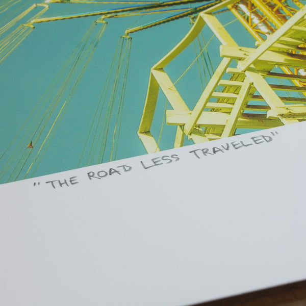THE ROAD LESS TRAVELED - Limited Edition Print