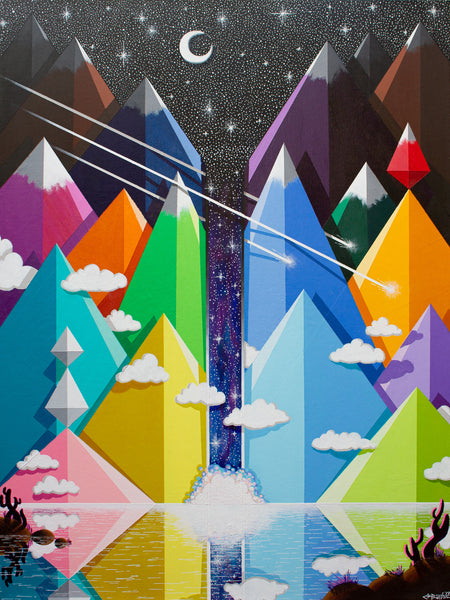COSMIC CASCADES - Limited Edition Print