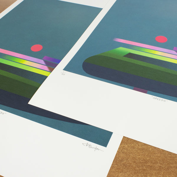 SPEEDO - Limited Edition Print