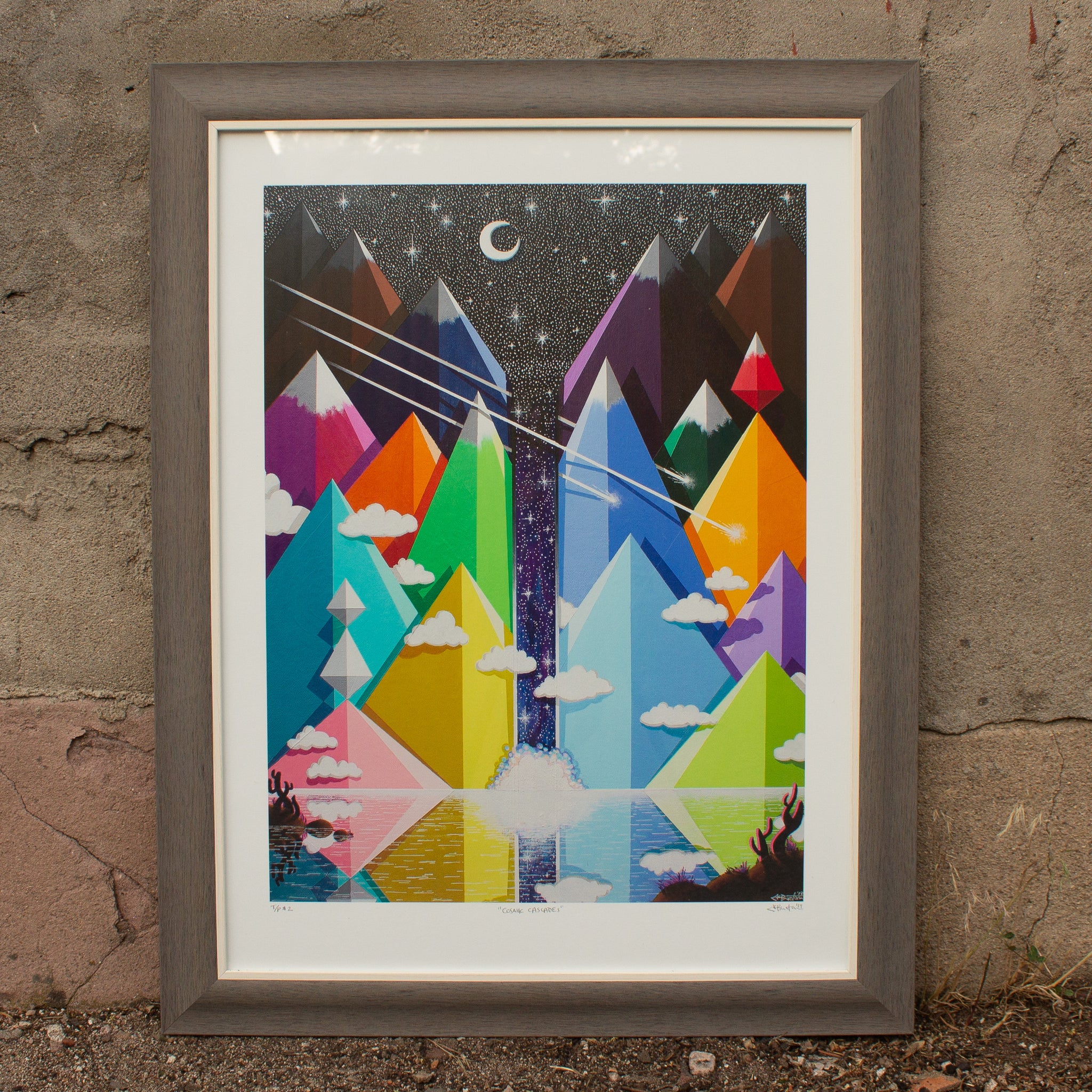 COSMIC CASCADES - Limited Edition Print