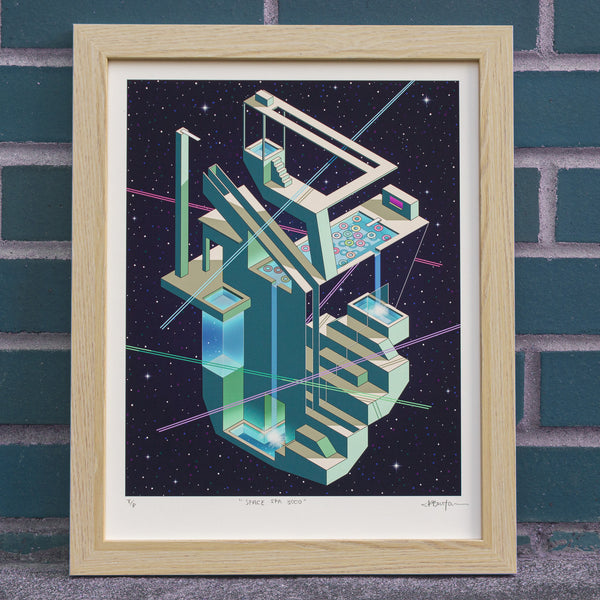 SPACE SPA 3000 - Limited Edition Print